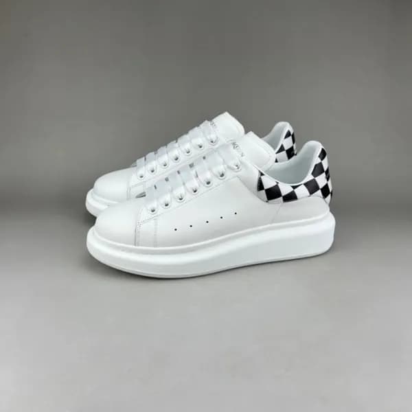 알렉산더맥퀸 남/녀 블랙 스니커즈 - Unisex Black Sneakers - alx01… - 1
