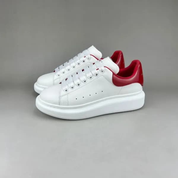 알렉산더맥퀸 남/녀 레드탭 스니커즈 - Unisex Red Sneakers - alx015… - 1