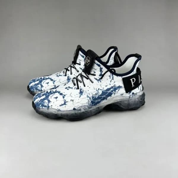 필립플레인 남성 캐쥬얼 블루 운동화 - Mens Blue Shoes - phi0156x - 1
