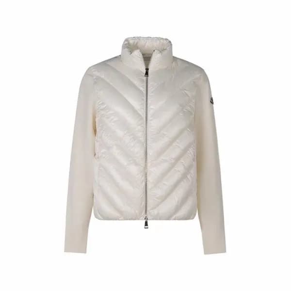몽클레어 여성 구스다운 화이트 패딩 - Moncler Womens White Padding… - 1