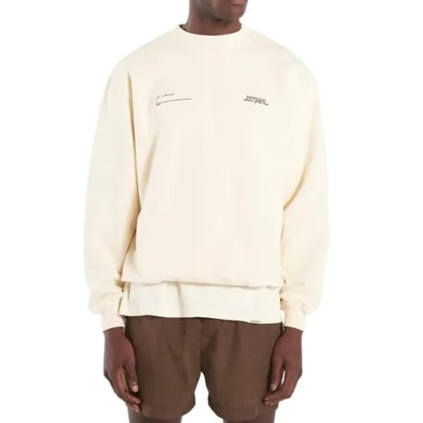 리프리젠트 남성 아이보리 크루넥 맨투맨 - Represent Mens Ivory Tshir… - 1