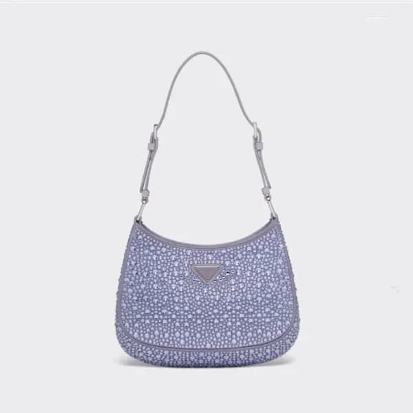 프라다 여성 퍼플 클레오백 - Prada Womens Purple Cleo Bag - pr… - 1
