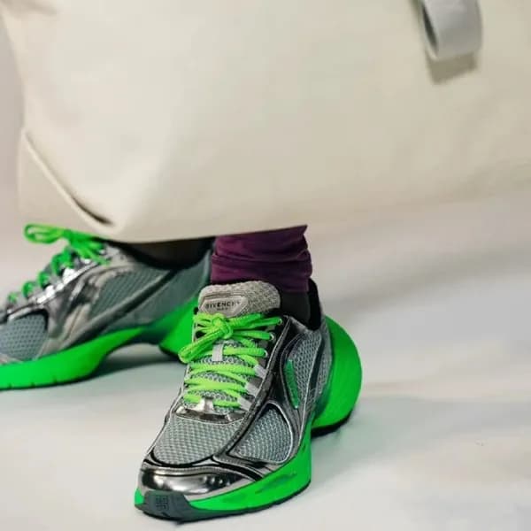 지방시 남성 그린 스니커즈 - Givenchy Mens Green Sneakers - gi… - 1