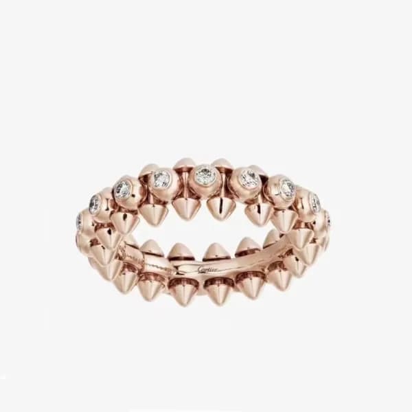 까르띠에 여성 골드 반지- Cartier Womens Gold Ring - acc155x - 1