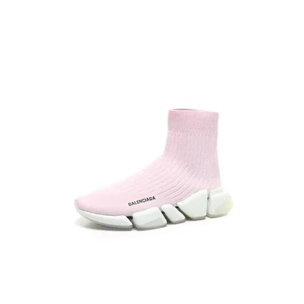 발렌시아가 남/녀 핑크 스니커즈 - Balenciaga Unisex Pink Sneaker… - 1