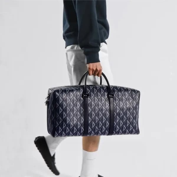 디올 남성 Lingot 블루 키폴 - Dior Mens Blue Keepall - di53… - 1