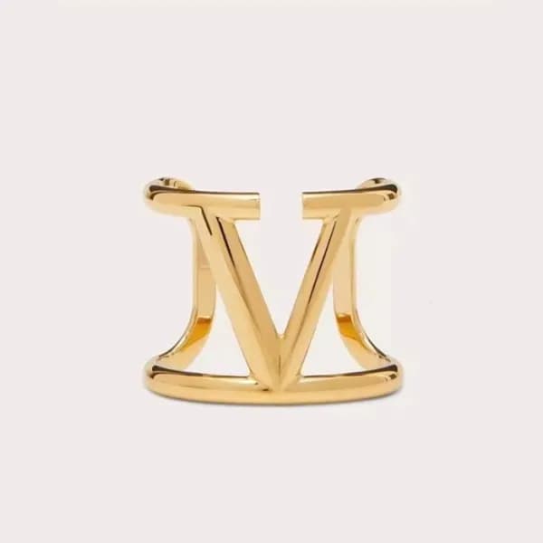 발렌티노 여성 골드 팔찌 - Valentino Womens Gold Bangle - acc… - 1