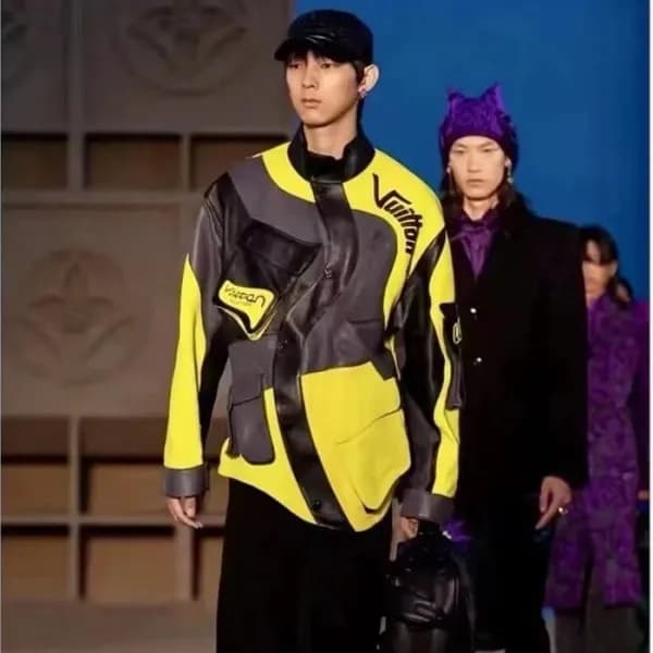 루이비통 남성 옐로우 자켓 - Louis vuitton Mens Yellow Jackets… - 1