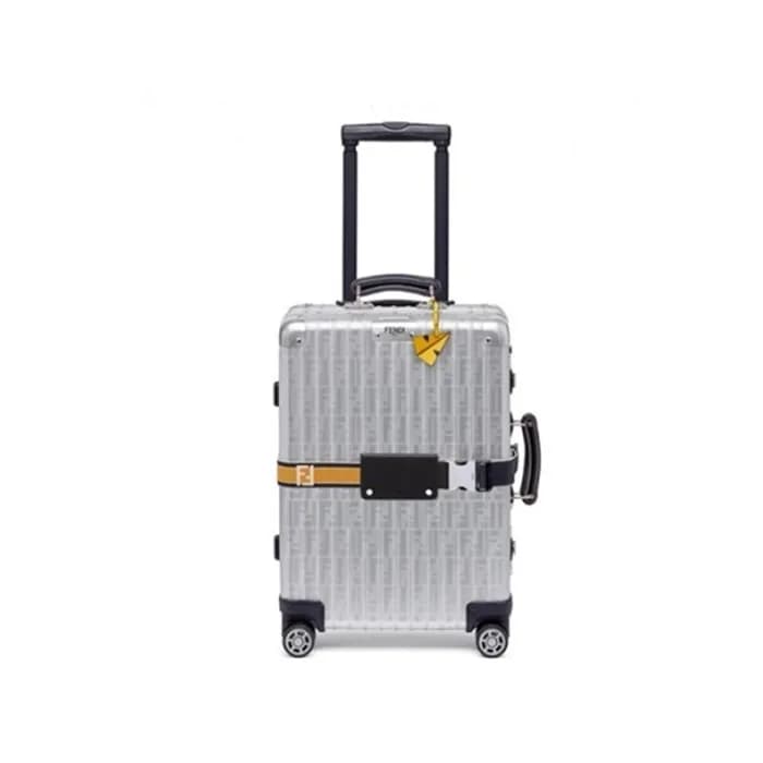펜디 x 리모와 컬렉션 캐리어 - Fendi x Rimowa Silver Carrier -… - 1