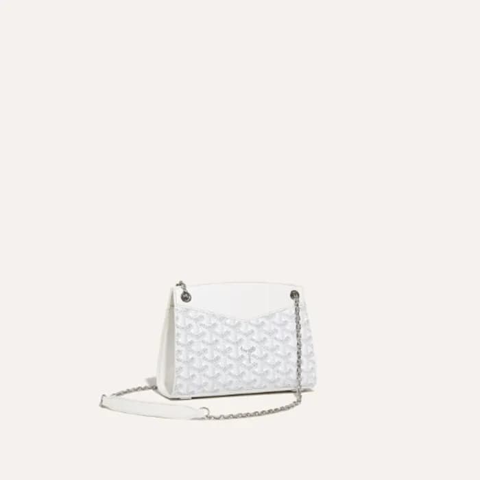 고야드 여성 화이트 스트럭쳐 루엣뜨 백 미니 - Goyard Womens Mini Stru… - 1