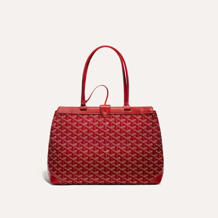 고야드 여성 레드 벨샤스 비유드 백 PM - Goyard Womens Bellechasse… - 1