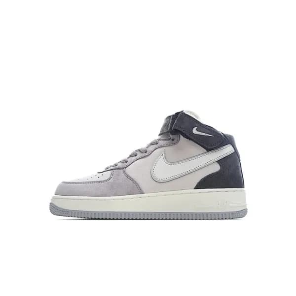 나이키 남/녀 그레이 하이탑 스니커즈 - Nike Air Force 1 Unisex Sne… - 1