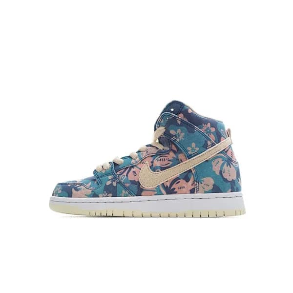 나이키 남/녀 블루 하이탑 스니커즈 - Nike SB Dunk High Unisex Sne… - 1