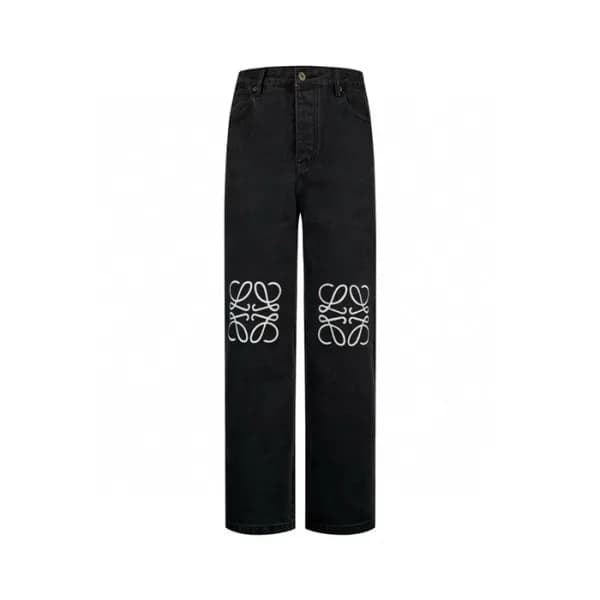 로에베 남성 블랙 청바지 - Loewe Mens Black Jeans - loc942x - 1
