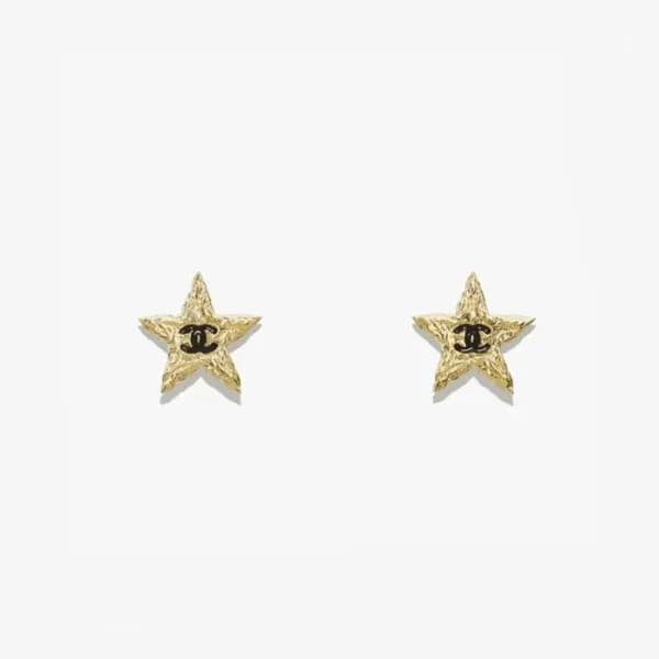 샤넬 여성 골드 이어링 - Chanel Womens Gold Earrings - acc20… - 1