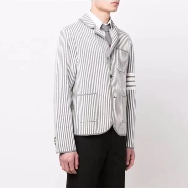 톰브라운 남성 스트랩 자켓 - Thom Browne Mens Strap Jackets - … - 1
