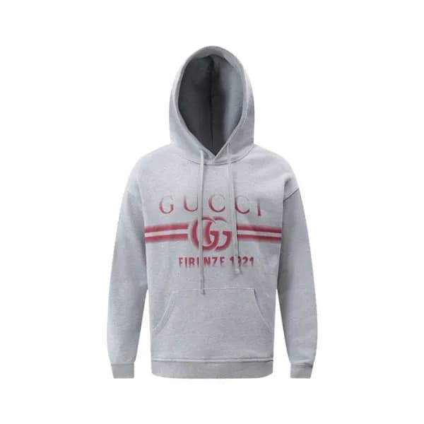구찌 남성 그레이 후드티 - Gucci Mens Gray Hoodie - guc2677x - 1