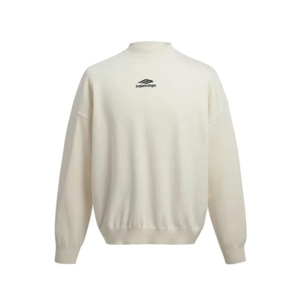 발렌시아가 남성 라운드 니트 - Balenciaga Mens Round Knitwear -… - 1