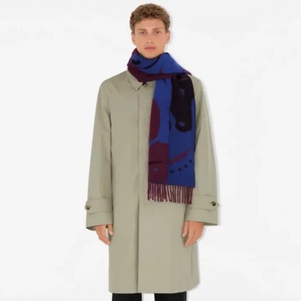 버버리 남/녀 빈티지 머플러 - Burberry Unisex Vintage Muffler … - 1