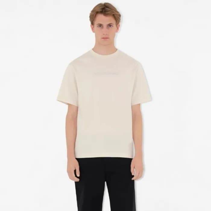 버버리 남성 라운드 반팔 티셔츠 - Burberry Mens Round Tshirt - b… - 1