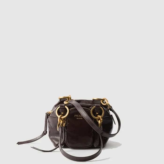 프라다 여성 댄글 탑핸들 미니 숄더백 1BB137 - Prada Womens Dangel … - 1