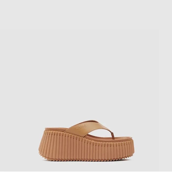 끌로에 여성 Nama 웨지 슬라이드 - Chloe Womens Nama Wedge Slid… - 1