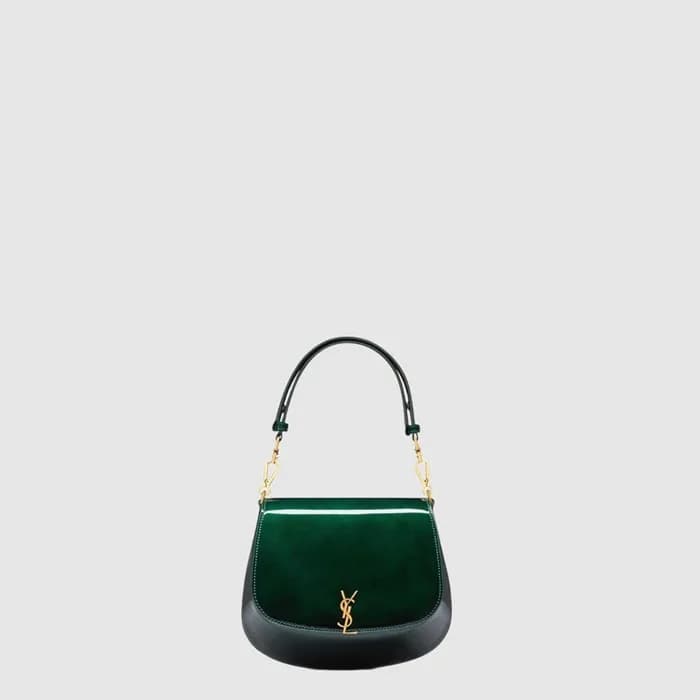 입생로랑 여성 볼테르 탑 핸들 백 인 박스 - Saint Laurent Womens Vol… - 1