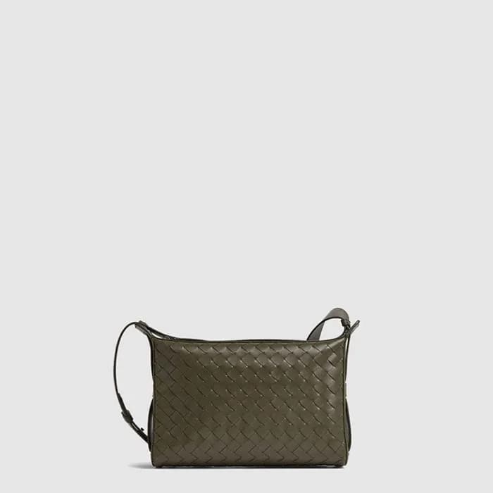 보테가베네타 남성 인트레치아토 트라이베카 탑 핸들 백 - Bottega veneta Men… - 1