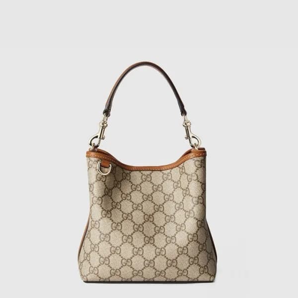 구찌 여성 GG 엠블럼 스몰 버킷백 - Gucci Womens Small Bucket Ba… - 1