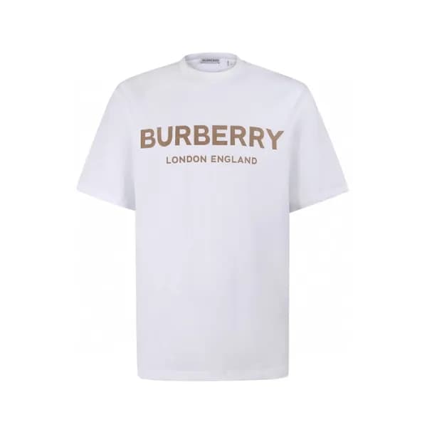 버버리 남성 라운드 반팔 티셔츠 - Burberry Mens Round Tshirt - b… - 1