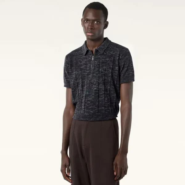 로로피아나 남성 폴로 반팔티 - Loro Piana Mens Polo Tshirt - lp… - 1