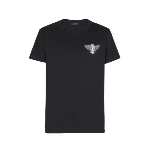 발망 남성 라운드 반팔티 - Balmain Mens Round Tshirt - bac140… - 1