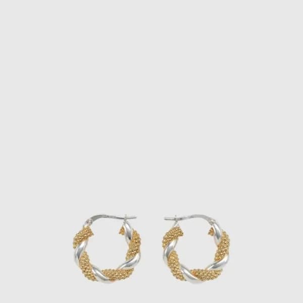 보테가 베네타 여성 골드 이어링 - Bottega veneta Womens Gold Ear… - 1