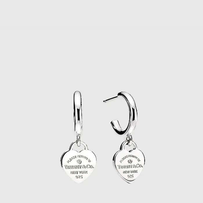 티파니 여성 후프 이어링 - Tiffany Womens Hoop Earrings - acc9026x - 1