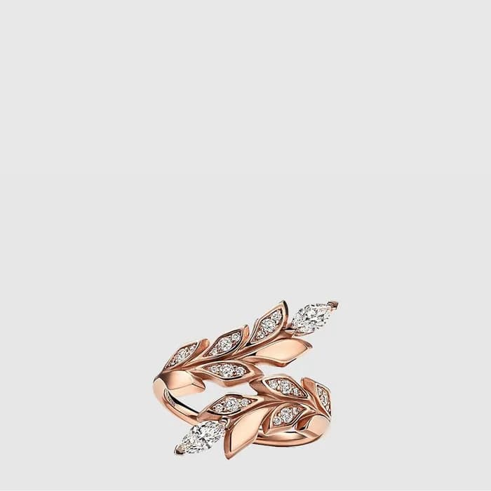 티파니 여성 넝쿨 서클 반지 - Tiffany Womens Vine Circle Ring - acc9187x - 1