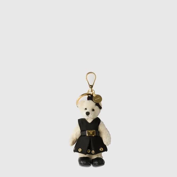 프라다 남/녀 테디 백 참 - Prada Unisex Teddy Bag Charm - acc10251x - 1