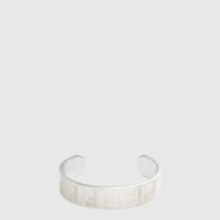펜디 여성 FF 모노그램 브레이슬릿 - Fendi Womens FF Monogram Bracelet - acc10327x - 1