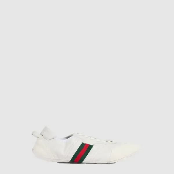 구찌 남/녀 플렉스 레더 스니커즈 - Gucci Unisex Flex Leather Sneaker - gus14847x - 1