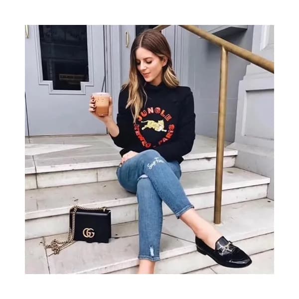 Gucci GG Marmont Mini Chain Shoulder Bag,19CM - 구찌… - 1
