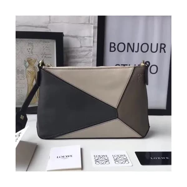Loewe Puzzle Pochette Mini Shoulder Bag, 24CM - 로에… - 1