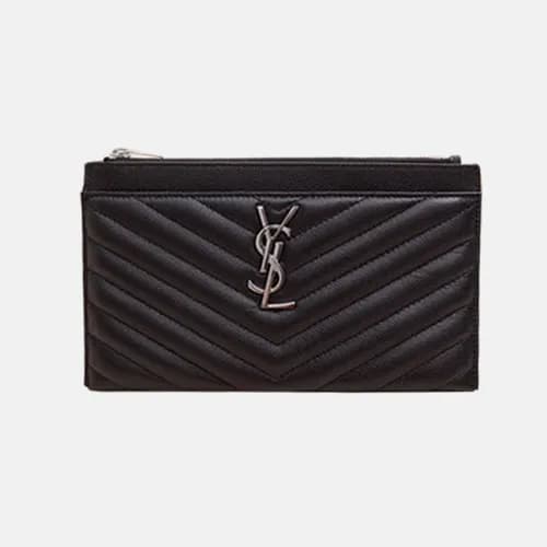 Saint Laurent 2018 Ladies Matlase Monogram Mini P… - 1