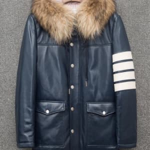 Thom Browne 2018 Down Leather Padding - 톰브라운 남성 다운… - 1