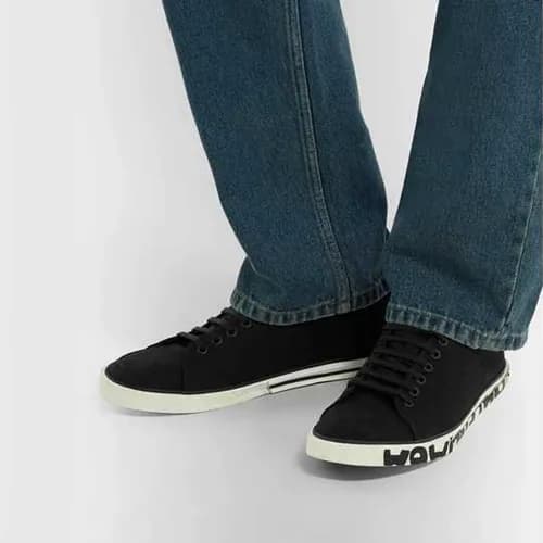 Balenciaga 2018 Logo Sneakers - 발렌시아가 로고 스니커즈 블랙 B… - 1