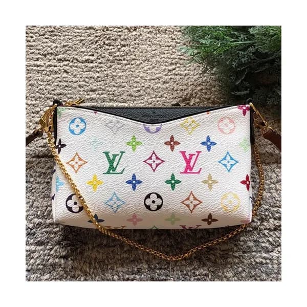 Louis Vuitton Pallas Clutch Shoulder Bag,23cm - 루이… - 1
