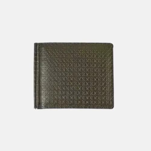 Ferragamo 2018 Mens Gancio Logo Leather Card Holde… - 1