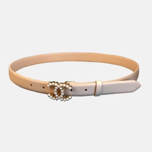 Chanel 2019 Ladies Classic CC Preal Buckle Leather… - 1
