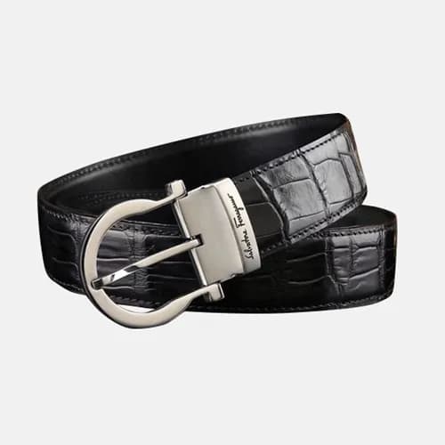 Salvatore Ferragamo 2019 Mens Business Classic Buc… - 1