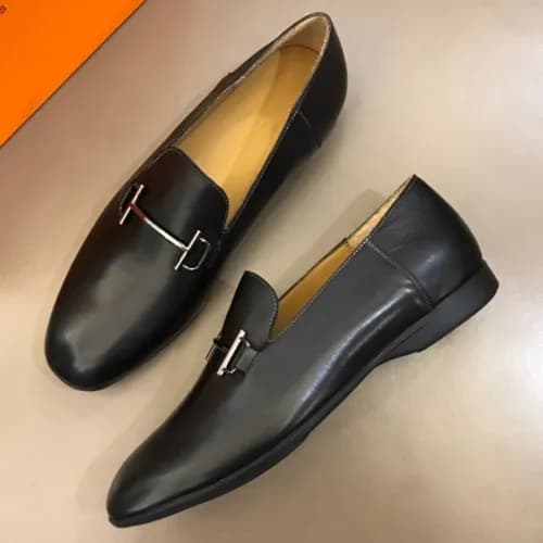 [커스텀급]Hermes 2019 Mens Horsbit Leather Loafer - 에르… - 1