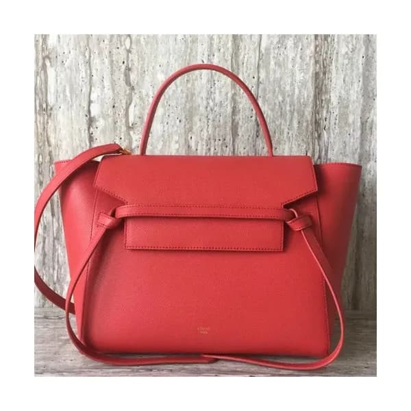 Celine Leather Large Belt Shoulder Bag,28CM - 셀린느 … - 1