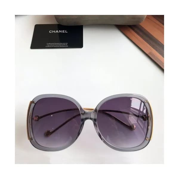 Chanel 2019 Womens Retro CC Logo Metal Frame Sungl… - 1